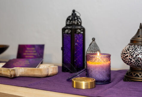 Magnolia, Meditation & Achtsamkeit, Julia Mauroschek - Studiodekoration - Kerzen und Laternen